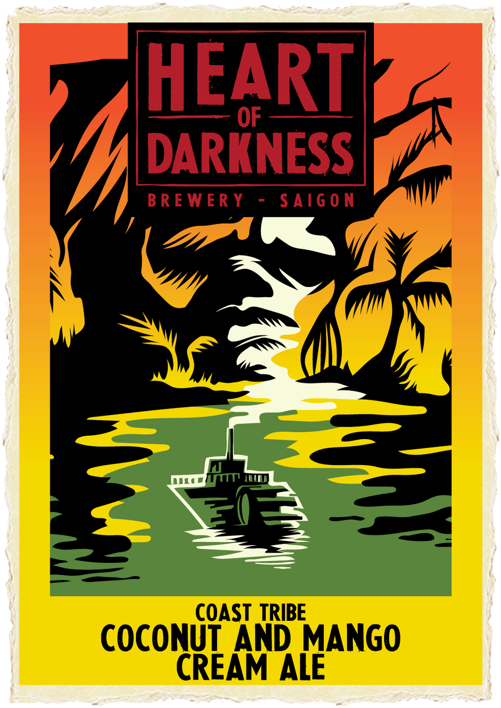 COAST TRIBE COCONUT & MANGO CREAM ALE