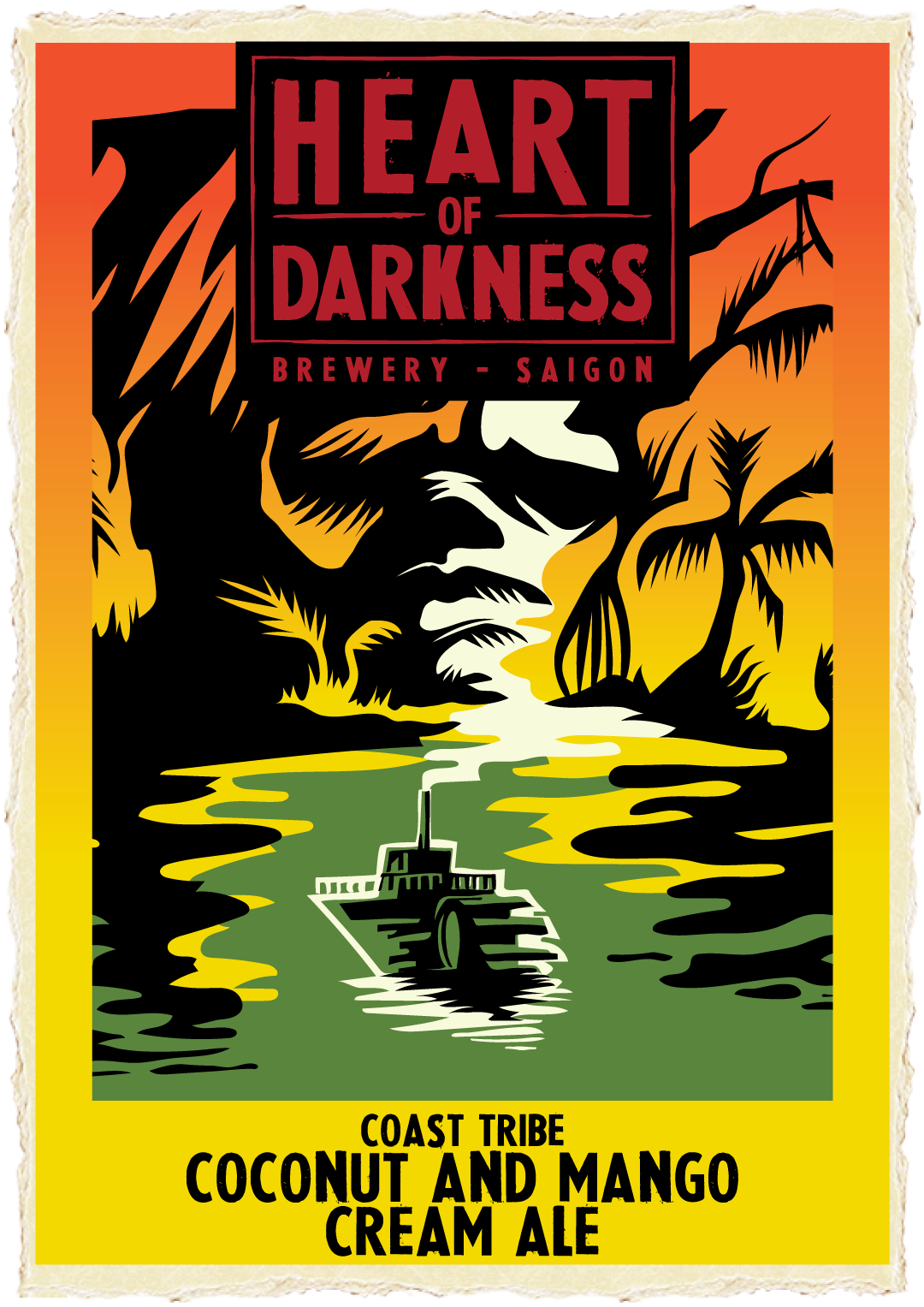 COAST TRIBE COCONUT & MANGO CREAM ALE