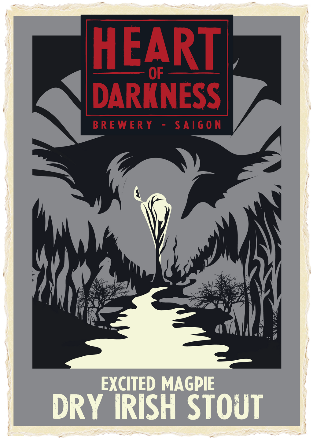 Excited Magpie Dry Irish Stout