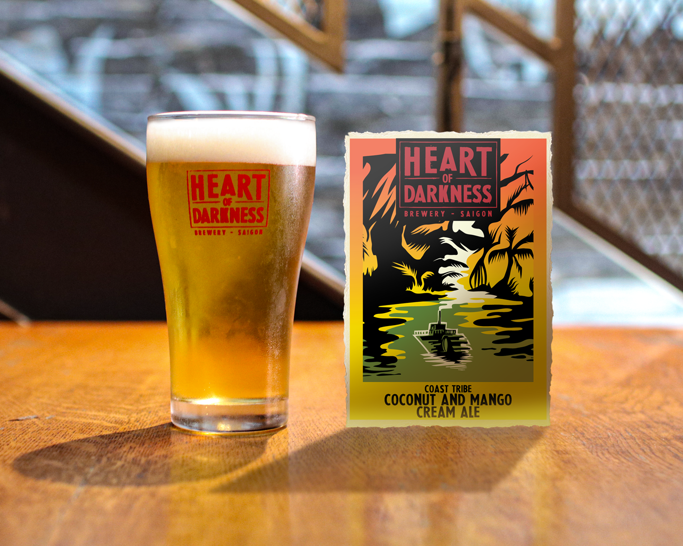 COAST TRIBE COCONUT & MANGO CREAM ALE