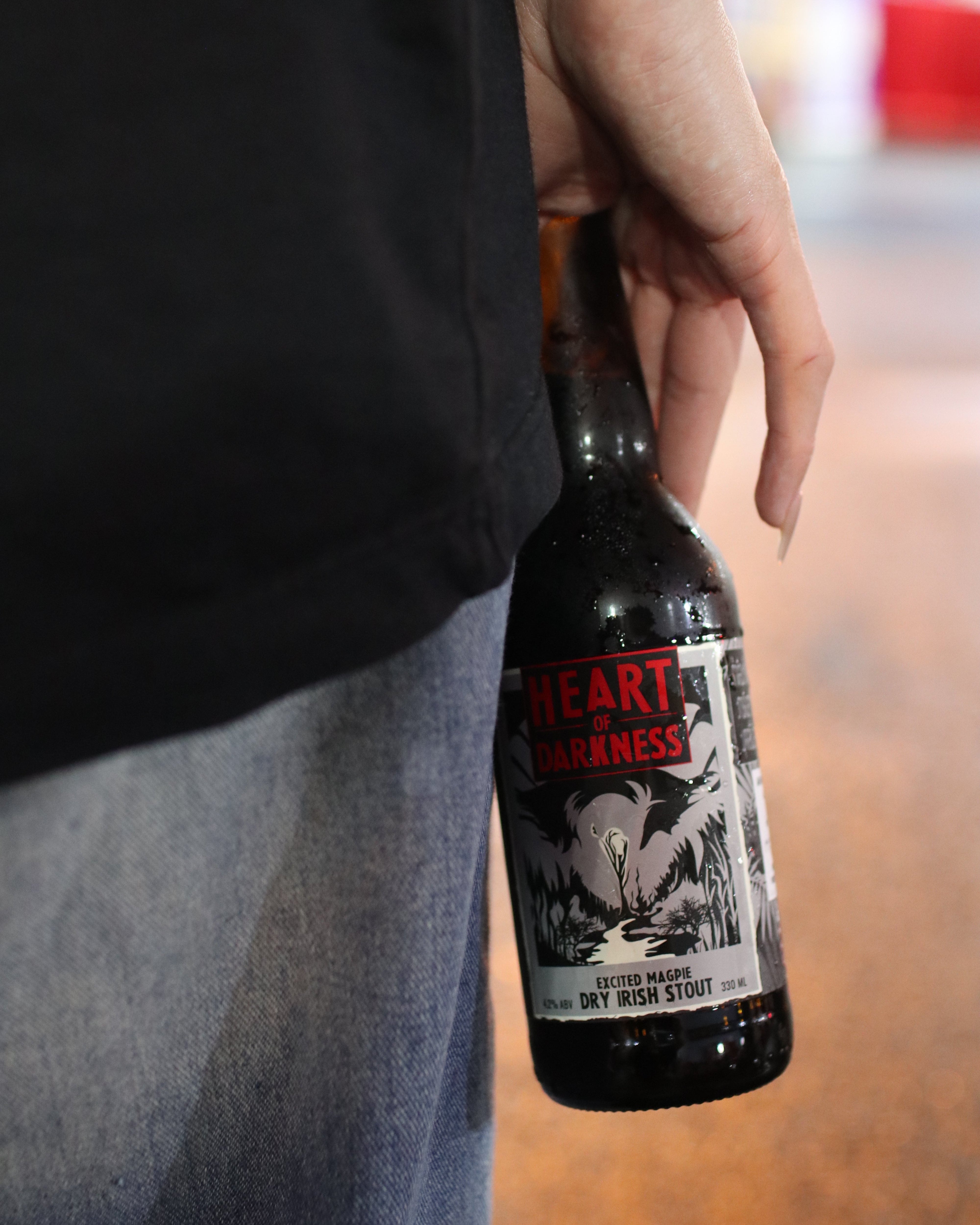 Excited Magpie Dry Irish Stout – Heart of Darkness Brewery