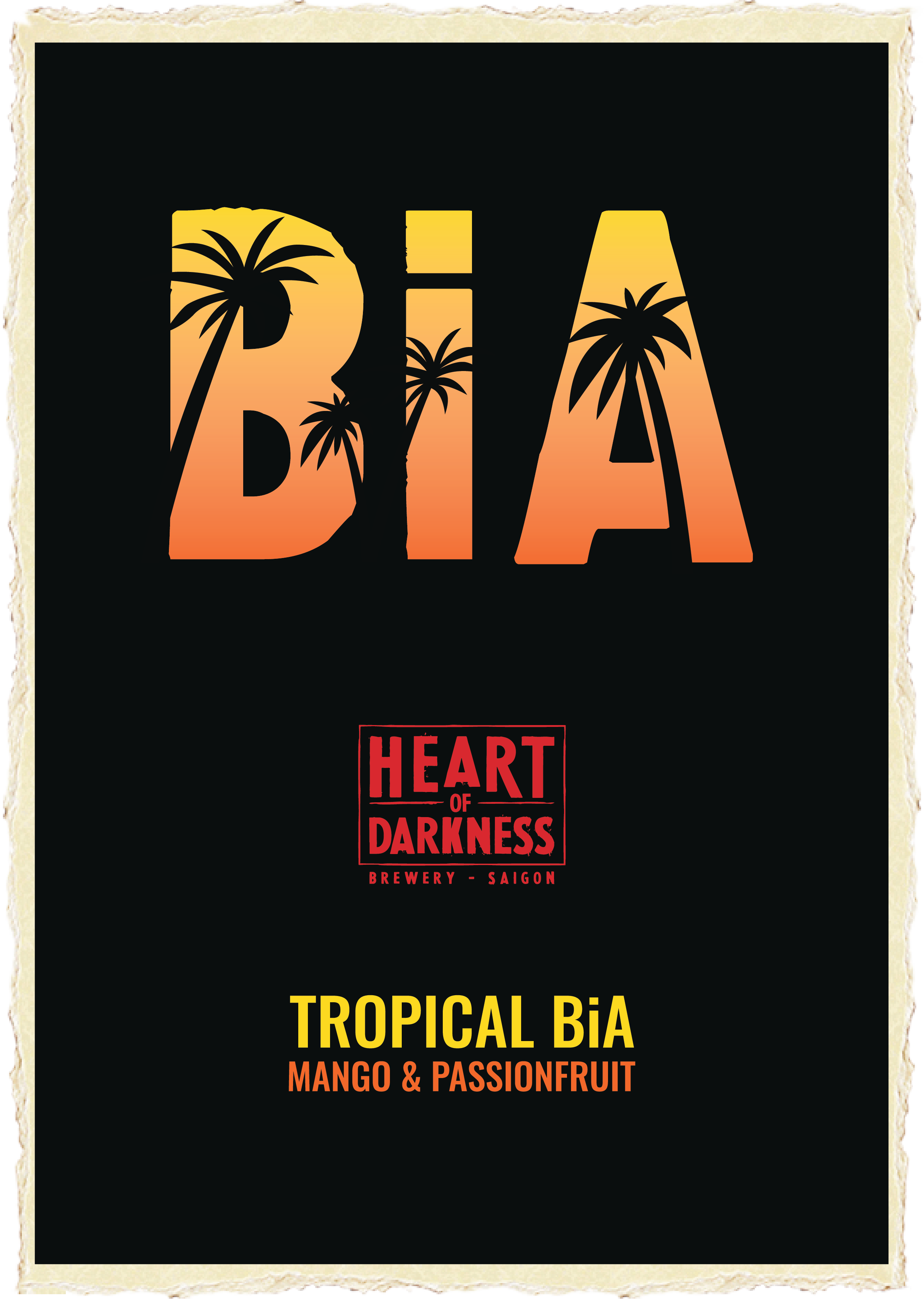 Tropical BiA Heart of Darkness Brewery Vietnam Craft Beer